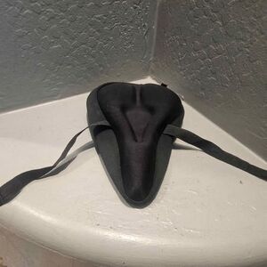 Spin Bicycle Padded Seat Cover with Straps